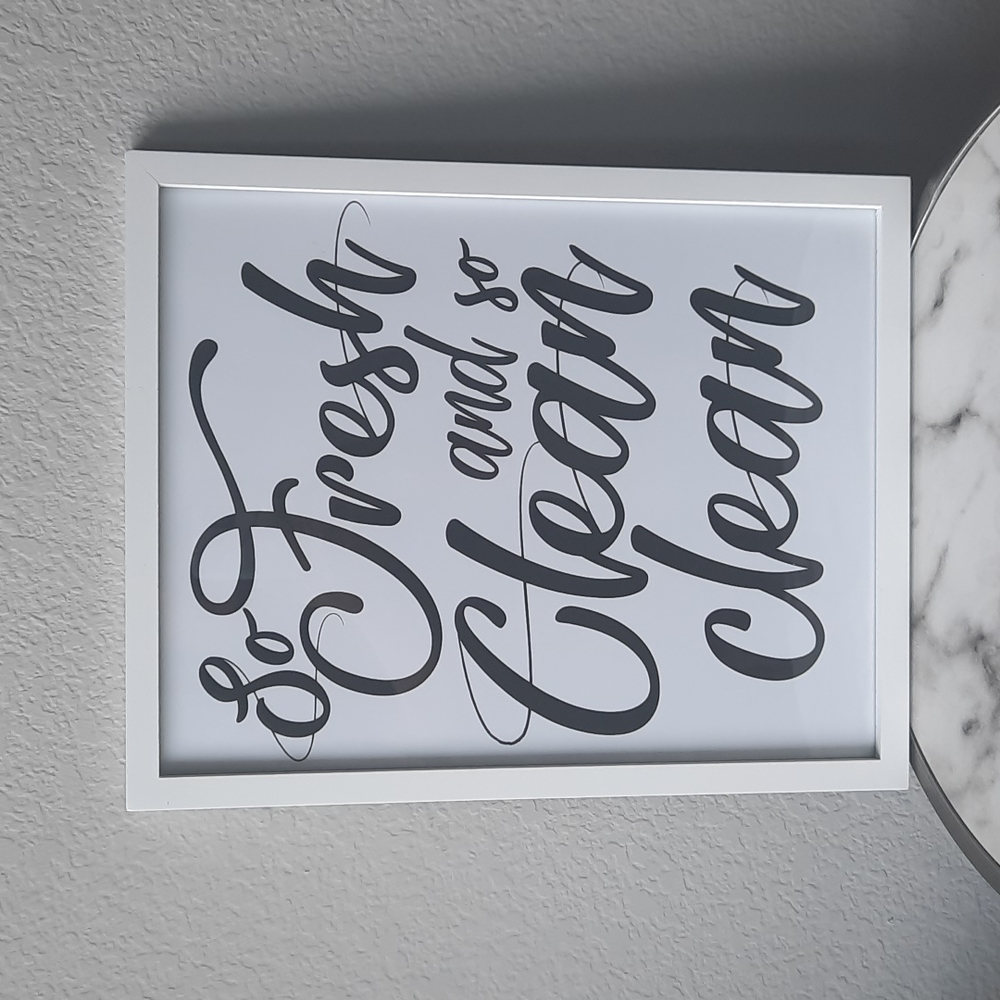 Bathroom or Laundry Room Wall Art